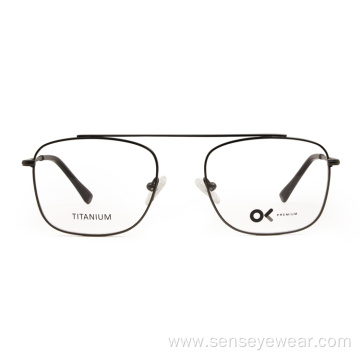 Vintage Design High End Titanium Optical Eyeglasses